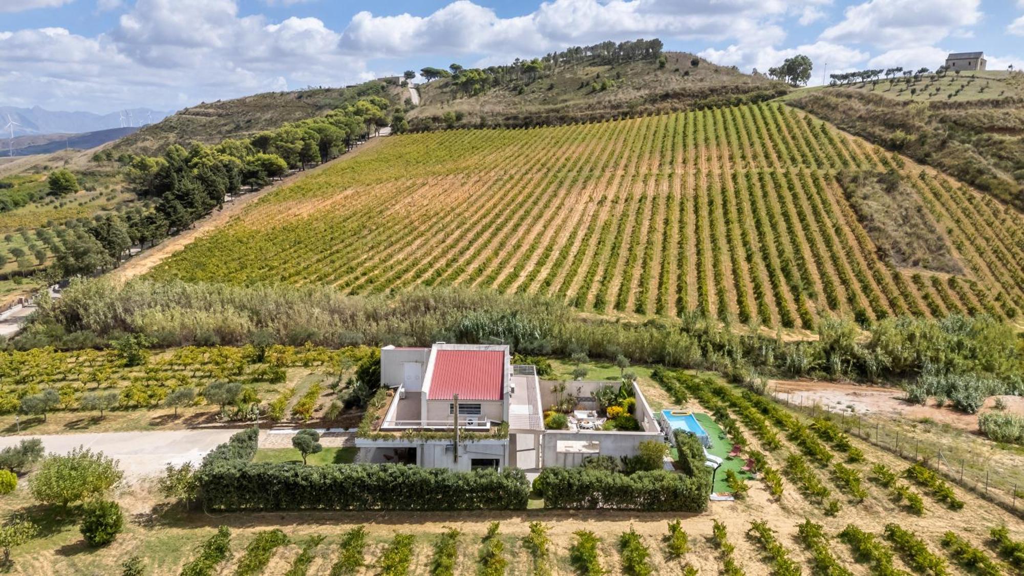 Villa Bonifato Vista Sulle Campagne E Sul Mare Siciliano Cozy House Italy Alcamo Εξωτερικό φωτογραφία