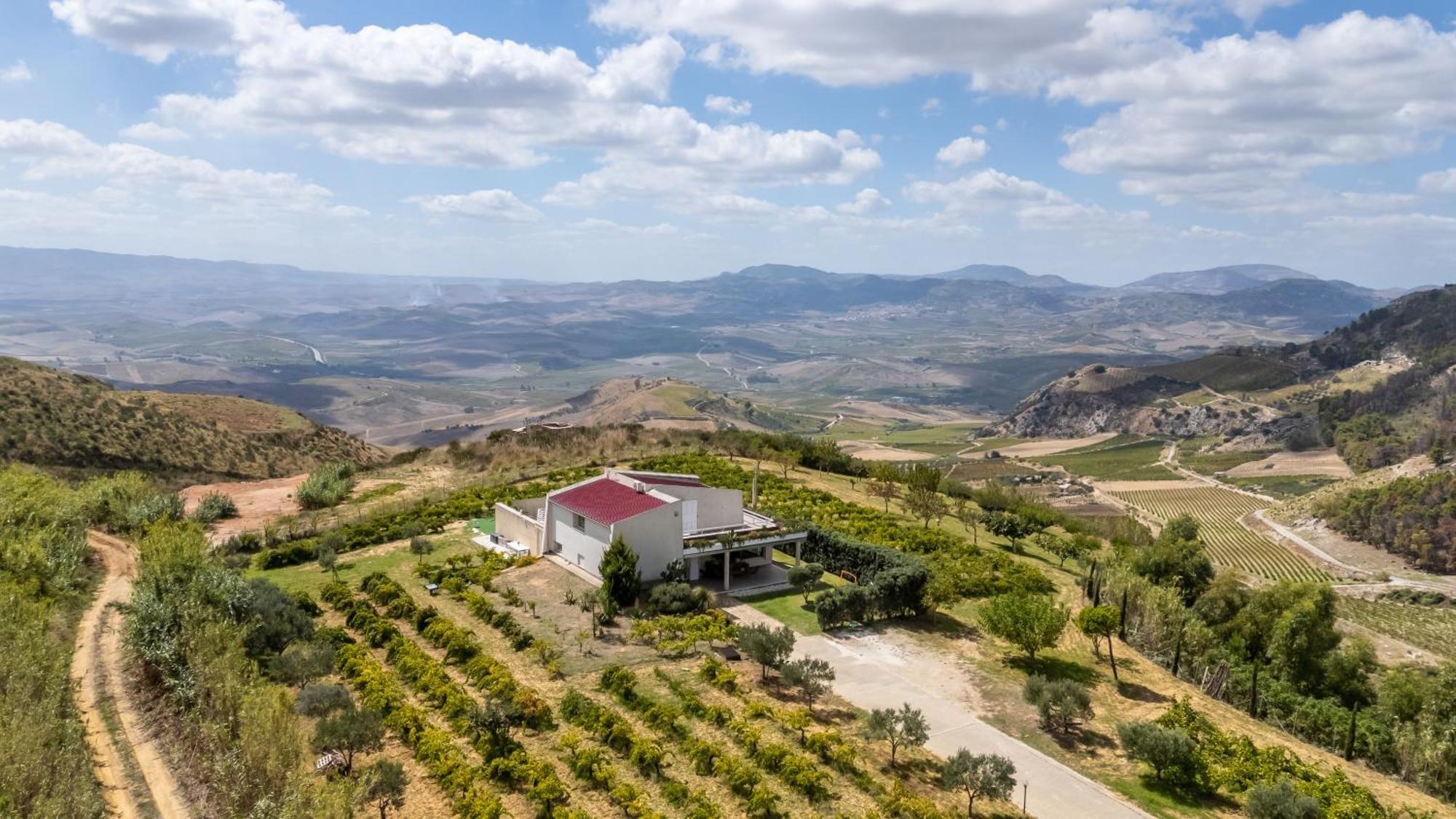 Villa Bonifato Vista Sulle Campagne E Sul Mare Siciliano Cozy House Italy Alcamo Εξωτερικό φωτογραφία